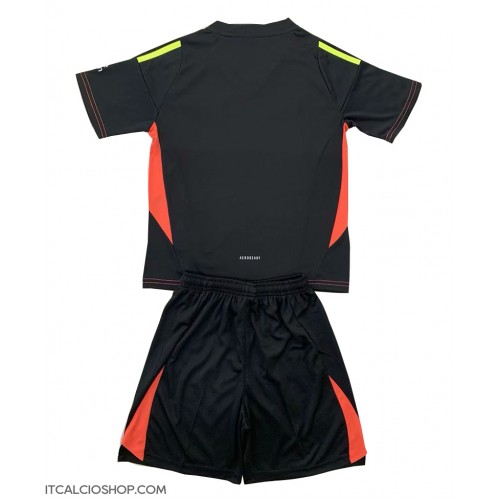 Aston Villa Portiere Seconda Maglia Bambino 2024-25 Manica Corta (+ Pantaloni corti)
